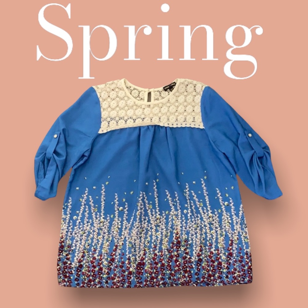 Boho style girls blouse NWOT